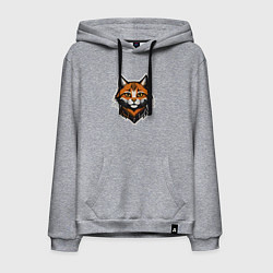 Мужская толстовка-худи Ретро кот