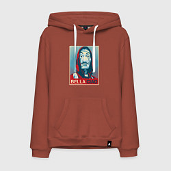 Мужская толстовка-худи Белла - чао