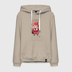 Мужская толстовка-худи Щелкунчик