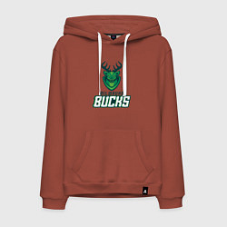 Мужская толстовка-худи Milwaukee Bucks NBA