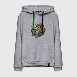 Мужская толстовка-худи Слишком быстрый для тебя