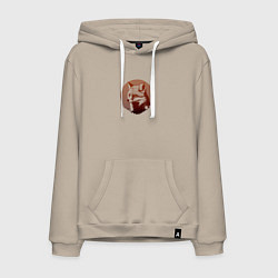 Мужская толстовка-худи Самоуверенный лис