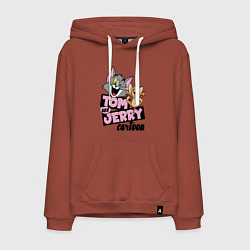 Мужская толстовка-худи Tom and Jerry