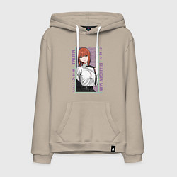 Мужская толстовка-худи Человек-бензопила Макима в костюме