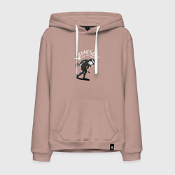 Мужская толстовка-худи Уэнздей ненавидит мир