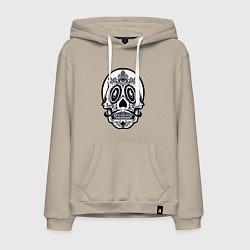 Мужская толстовка-худи Skull Mexico