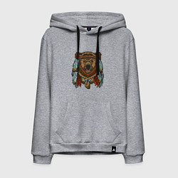 Мужская толстовка-худи Русский медведь