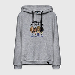 Мужская толстовка-худи Metallica juniors - cartoon