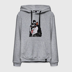 Мужская толстовка-худи NFT Doge - Kiss