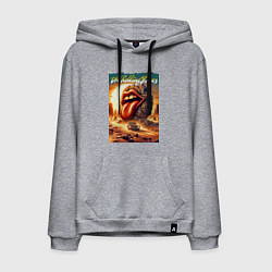 Мужская толстовка-худи Rolling Stones - stylization of the logo