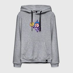 Мужская толстовка-худи Белочка в космосе