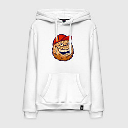 Мужская толстовка-худи Печенье в кепке