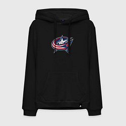 Мужская толстовка-худи Columbus blue jackets - hockey team - emblem