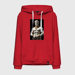 Мужская толстовка-худи Античный герой с цепочкой