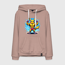 Мужская толстовка-худи Big Pikachu