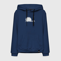 Мужская толстовка-худи Ёж и муха