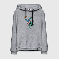 Мужская толстовка-худи Инопланетянин брейкдансер