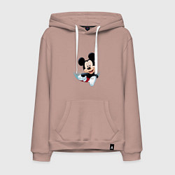Мужская толстовка-худи Микки маус-