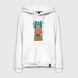 Мужская толстовка-худи Билли Айлиш мультяшка