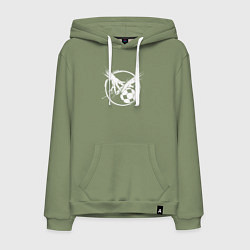 Мужская толстовка-худи Рука и мяч для гандбола