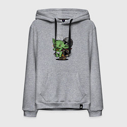 Мужская толстовка-худи Он такой крошечный