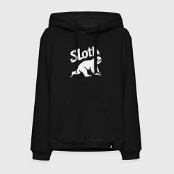 Мужская толстовка-худи Граффити ленивец