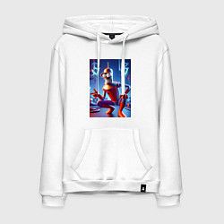 Мужская толстовка-худи Бендер-паук мем коллаба