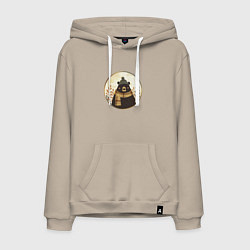 Мужская толстовка-худи Мишка в шарфе и шапке