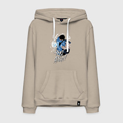 Мужская толстовка-худи Саб-зиро проверь свою мощь