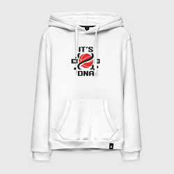 Мужская толстовка-худи ДНК и баскетбол