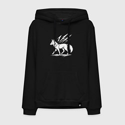 Мужская толстовка-худи Лисица с молниями