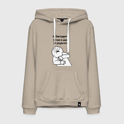 Мужская толстовка-худи Плохой результат мем