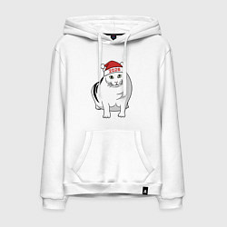 Мужская толстовка-худи Мемный кот Бендер - 2026