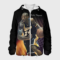Куртка с капюшоном мужская Kobe Bryant, цвет: 3D-белый