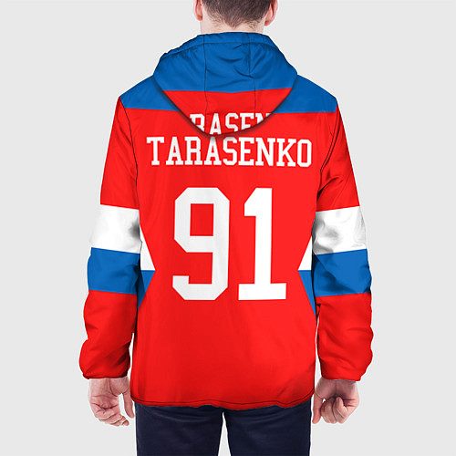 Мужская куртка Сборная РФ: #91 TARASENKO / 3D-Белый – фото 4