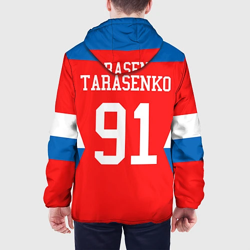 Мужская куртка Сборная РФ: #91 TARASENKO / 3D-Белый – фото 4