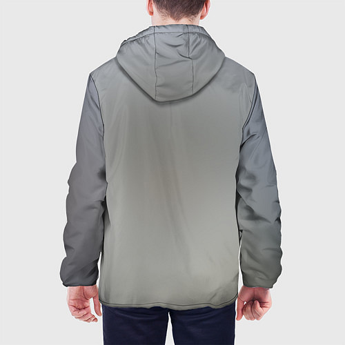 Мужская куртка Милый волк / 3D-Белый – фото 4