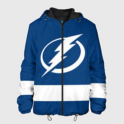 Куртка с капюшоном мужская Tampa Bay Lightning цвета 3D-черный — фото 1