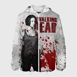 Куртка с капюшоном мужская Walking Dead: Maggie Green, цвет: 3D-белый