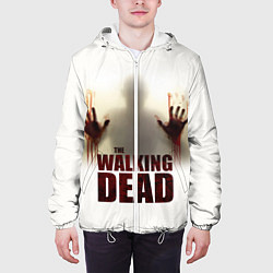 Куртка с капюшоном мужская Walking Dead Shadow, цвет: 3D-белый — фото 2