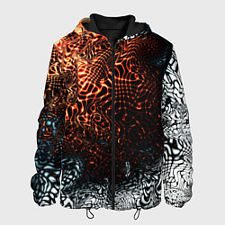 Куртка с капюшоном мужская Technology, цвет: 3D-черный