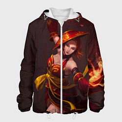 Куртка с капюшоном мужская Lina: Dragon Fire, цвет: 3D-белый