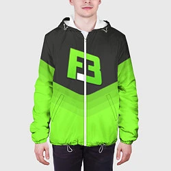 Куртка с капюшоном мужская FlipSid3 Uniform, цвет: 3D-белый — фото 2