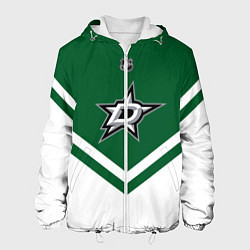Куртка с капюшоном мужская NHL: Dallas Stars, цвет: 3D-белый