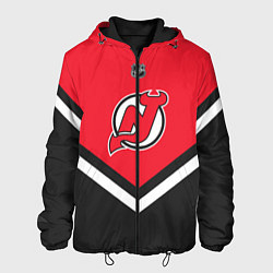 Куртка с капюшоном мужская NHL: New Jersey Devils, цвет: 3D-черный