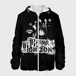 Куртка с капюшоном мужская Bring Me The Horizon, цвет: 3D-белый