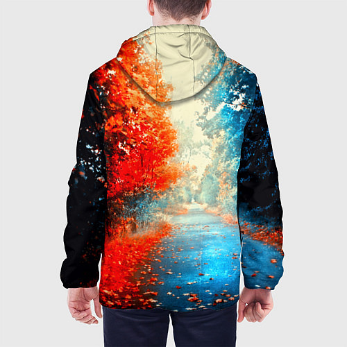 Мужская куртка Дорога / 3D-Белый – фото 4
