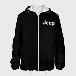 Куртка с капюшоном мужская Jeep, цвет: 3D-белый