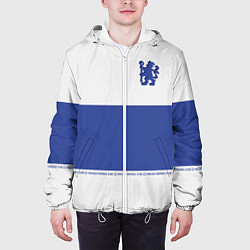 Куртка с капюшоном мужская Chelsea - Premium,Season 2022, цвет: 3D-белый — фото 2