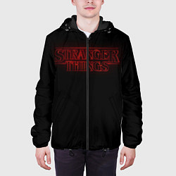 Куртка с капюшоном мужская Logo ST, цвет: 3D-черный — фото 2